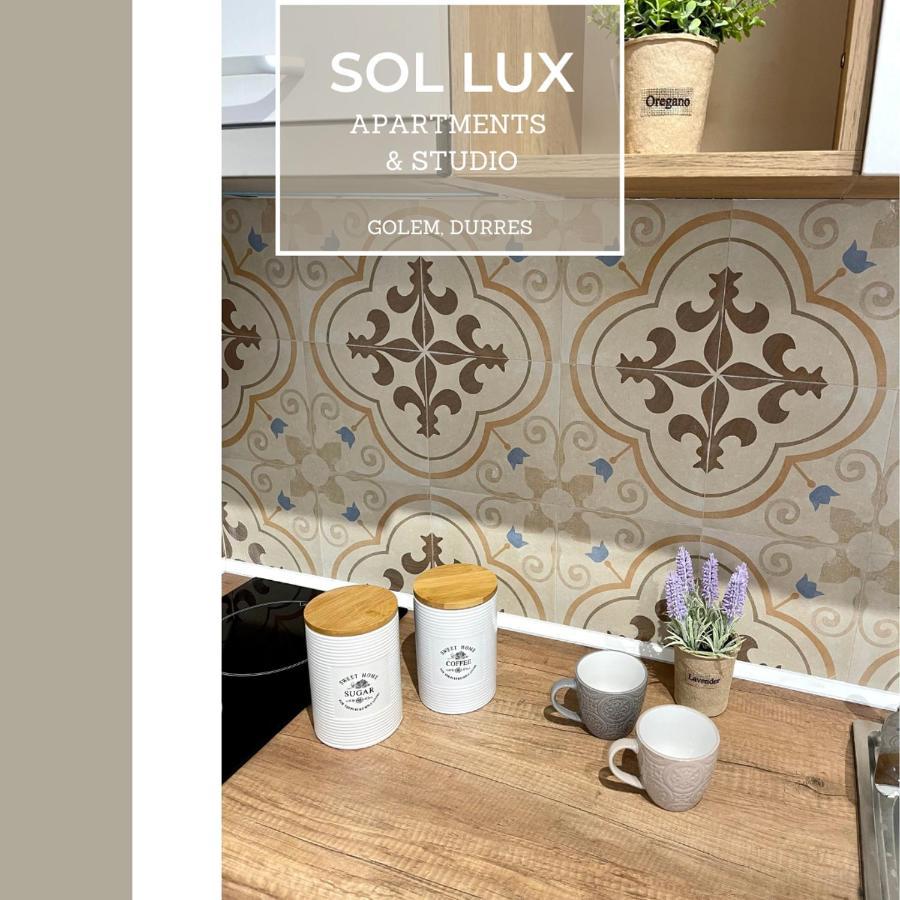 Sol Lux Studio Apartments 1St Floor Durrës Eksteriør billede