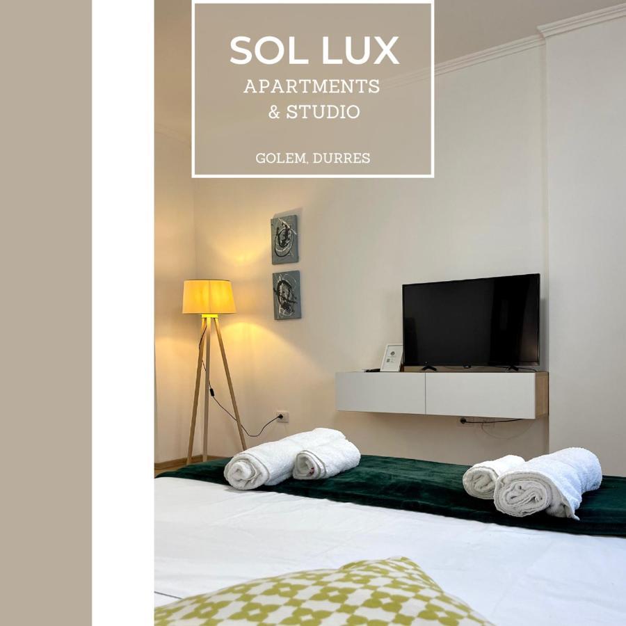 Sol Lux Studio Apartments 1St Floor Durrës Eksteriør billede