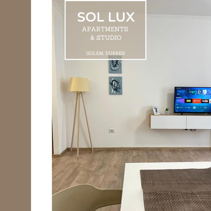 Sol Lux Studio Apartments 1St Floor Durrës Eksteriør billede